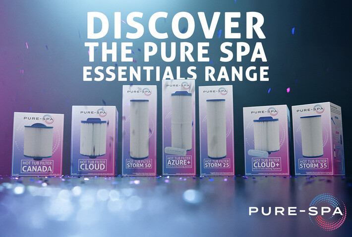 INTRODUCING THE PURE-SPA ESSENTIAL FILTERS RANGE